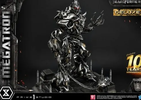 Transformers Estatua Museum Masterline Megatron Deluxe Bonus Version 84 cm