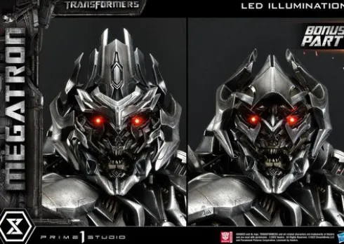 Transformers Estatua Museum Masterline Megatron Deluxe Bonus Version 84 cm