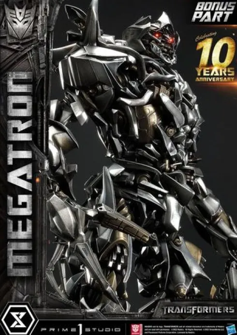 Transformers Estatua Museum Masterline Megatron Deluxe Bonus Version 84 cm