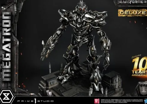 Transformers Estatua Museum Masterline Megatron Deluxe Bonus Version 84 cm