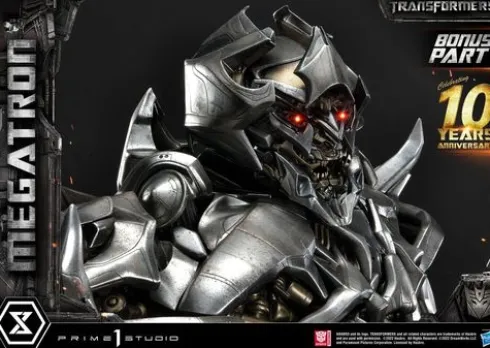 Transformers Estatua Museum Masterline Megatron Deluxe Bonus Version 84 cm
