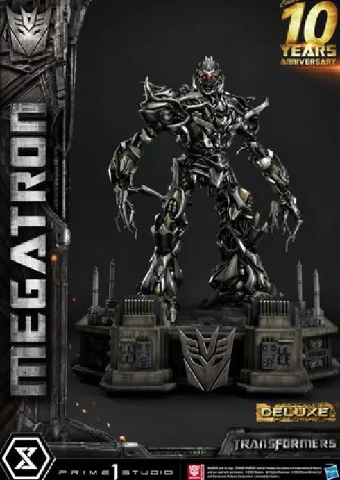 Transformers Estatua Museum Masterline Megatron Deluxe Bonus Version 84 cm
