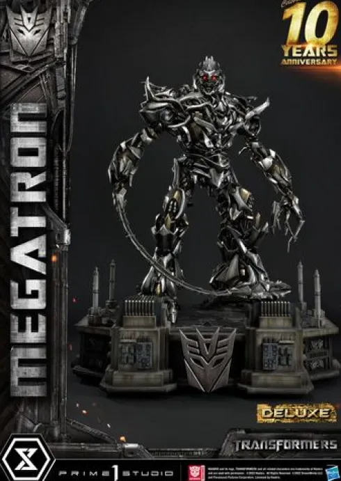 Transformers Estatua Museum Masterline Megatron Deluxe Bonus Version 84 cm