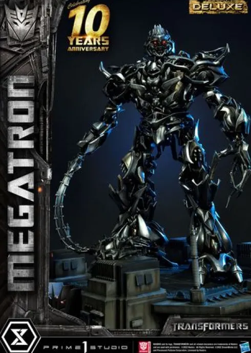 Transformers Estatua Museum Masterline Megatron Deluxe Bonus Version 84 cm