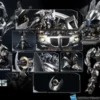 Transformers Figura 1/6 DLX Jazz 19 cm
