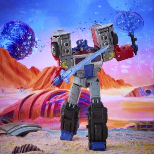 Transformers Generations Legacy Series Leader G2 Universe Laser Optimus Prime