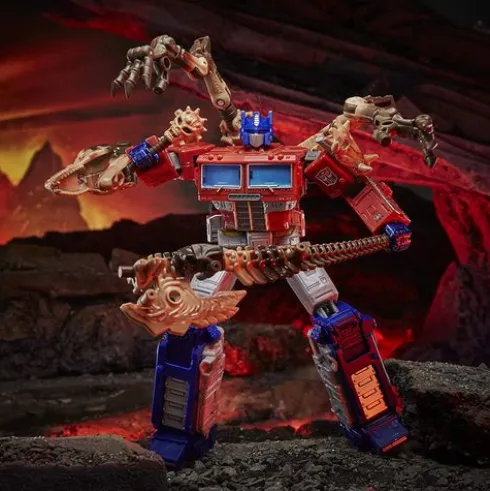 Transformers Generations War for Cybertron: Kingdom Leader WFC-K11 Optimus Prime)