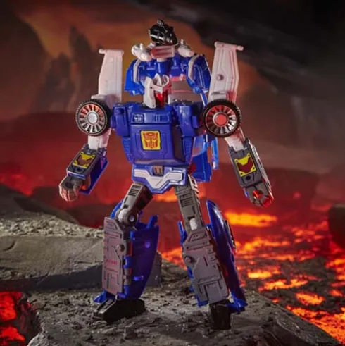 Transformers Generations War for Cybertron: Kingdom Deluxe WFC-K26 Autobot Tracks