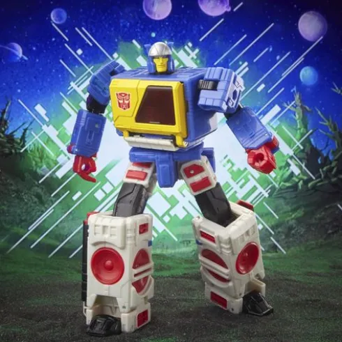 Transformers Legacy Evolution Twincast and Autobot Rewind