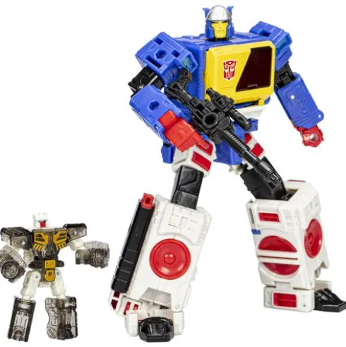 Transformers Legacy Evolution Twincast and Autobot Rewind