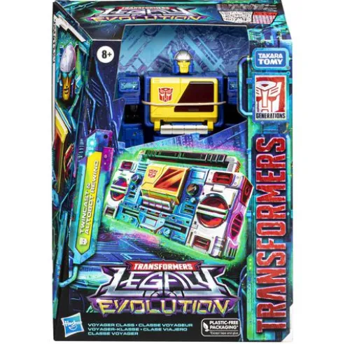 Transformers Legacy Evolution Twincast and Autobot Rewind