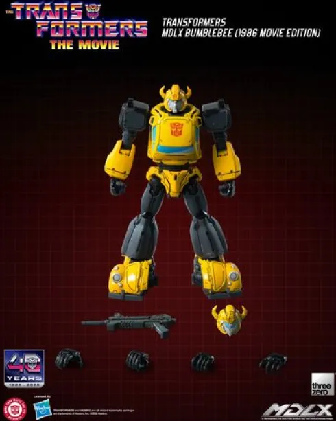 Transformers Mdlx Bumblebee 1986 Movie Edition Action Figure