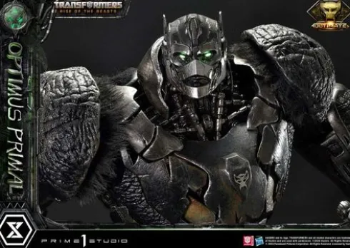 Transformers: Rise of the Beasts Museum Masterline Estatua Optimus Primal Ultimate Version 72 cm