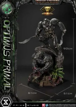 Transformers: Rise of the Beasts Museum Masterline Estatua Optimus Primal Ultimate Version 72 cm