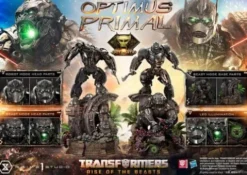 Transformers: Rise of the Beasts Museum Masterline Estatua Optimus Primal Ultimate Version 72 cm