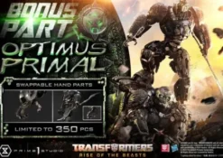 Transformers: Rise of the Beasts Museum Masterline Estatua Optimus Primal Ultimate Bonus Version 72 cm