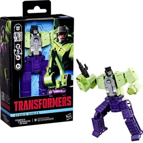 Transformers Studio Series Deluxe Class The Transformers: The Movie Constructicon Scavenger