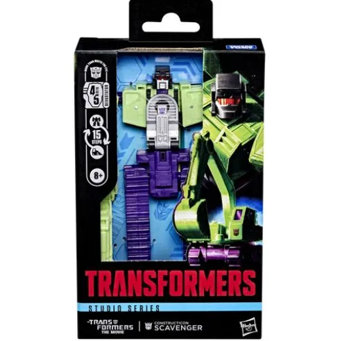 Transformers Studio Series Deluxe Class The Transformers: The Movie Constructicon Scavenger