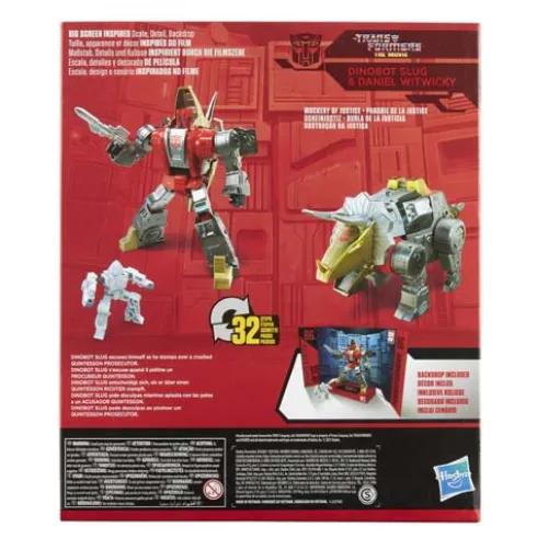 Transformers Studio Series 86-07 Leader The Transformers: The Movie Dinobot Slug and Daniel Witwicky