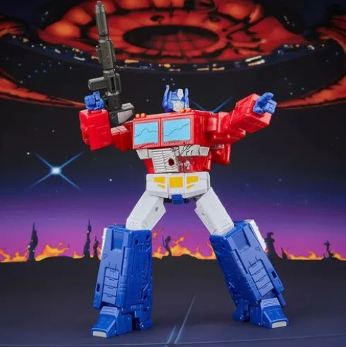 Transformers Studio Series MTMTE Collection The Transformers: The Movie Leader Class Optimus Prime