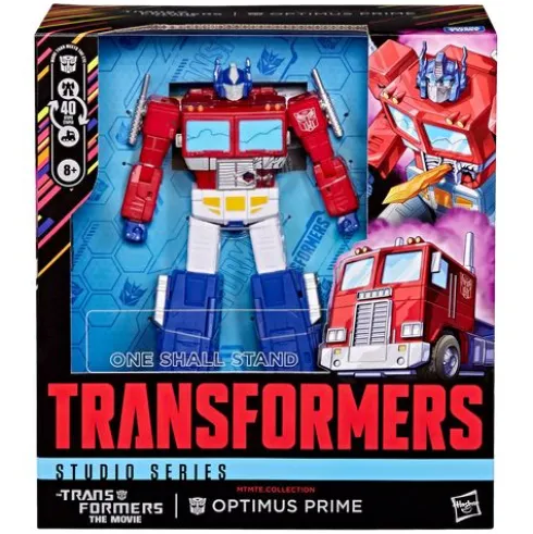 Transformers Studio Series MTMTE Collection The Transformers: The Movie Leader Class Optimus Prime
