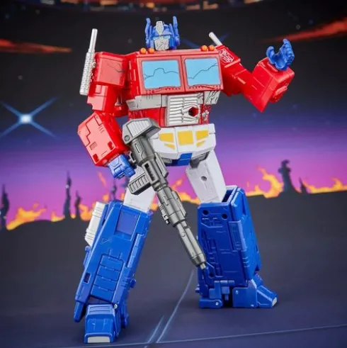 Transformers Studio Series MTMTE Collection The Transformers: The Movie Leader Class Optimus Prime