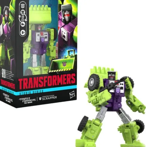 Transformers Studio Series Voyager Class Transformers: The Movie Constructicon Scrapper