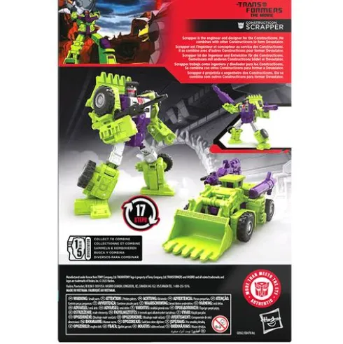 Transformers Studio Series Voyager Class Transformers: The Movie Constructicon Scrapper