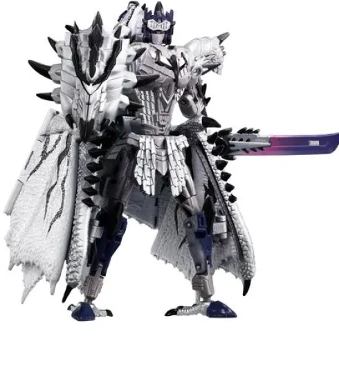 Transformers Takara Tomy Monster Hunter Silver Rathalos Prime