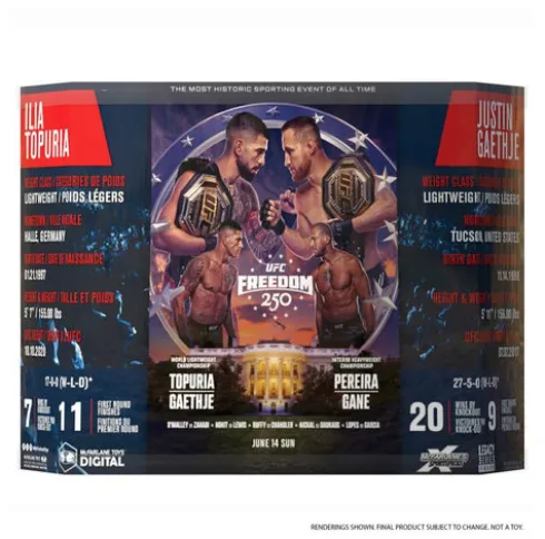 UFC McFarlane’s SportsPicks Figuras 2-Pack Ilia Topuria vs Justin Gaethje (Freedom 250) 18 cm