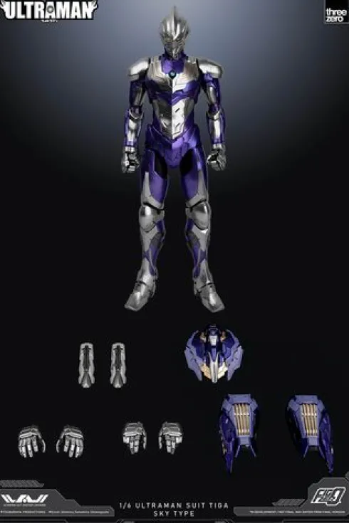Ultraman Figura FigZero 1/6 Ultraman Suit Tiga Sky Type 31 cm