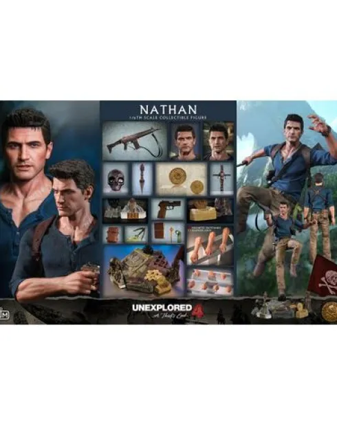 Uncharted 4 Figura Videogame 1/6 Nathan Drake Limtoys