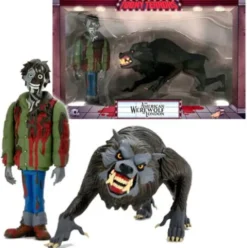 Un Hombre Lobo Americano en Londres Pack de 2 Figuras Toony Terrors Jack & Kessler Wolf 15 cm