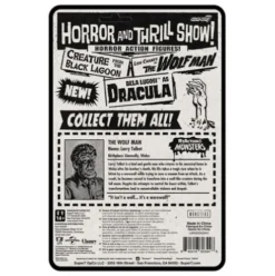 Universal Monsters Figura ReAction+ Wave 1 The Wolf Man 10 cm