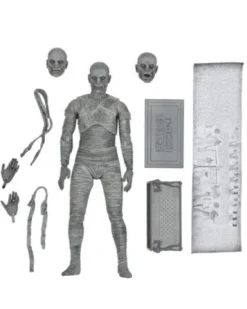 Universal Monsters Figura Ultimate The Mummy (Black & White) 18 cm