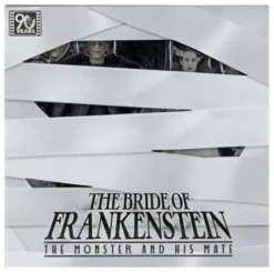 Universal Monsters Pack de 2 Figuras La novia de Frankenstein 90th Anniversary The Monster & His Mate (B&W) 18 cm