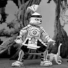 Usagi Yojimbo Figura Samurai Usagi Yojimbo Black & White Figure 18 cm