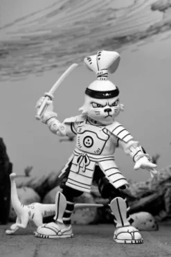 Usagi Yojimbo Figura Samurai Usagi Yojimbo Black & White Figure 18 cm