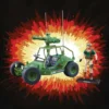 Vehículo GI Joe A.W.E. Striker y Crankcase Retro Collection Hasbro