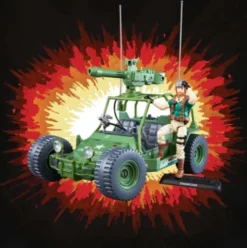 Vehículo GI Joe A.W.E. Striker y Crankcase Retro Collection Hasbro