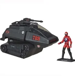 Vehículo Gi Joe Cobra H.I.S.S. y conductor Retro Collection Hasbro