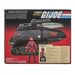 Vehículo Gi Joe Cobra H.I.S.S. y conductor Retro Collection Hasbro