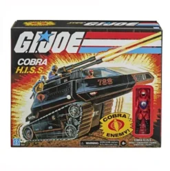Vehículo Gi Joe Cobra H.I.S.S. y conductor Retro Collection Hasbro