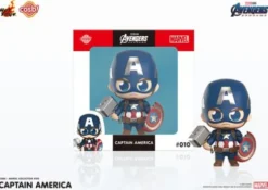 Vengadores: Endgame Minifigura Cosbi Captain America 8 cm