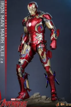 Vengadores: La era de Ultrón Figura Movie Masterpiece Diecast 1/6 Iron Man Mark XLIII (2.0) (Deluxe Version) 32 cm