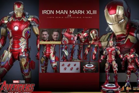 Vengadores: La era de Ultrón Figura Movie Masterpiece Diecast 1/6 Iron Man Mark XLIII (2.0) 32 cm