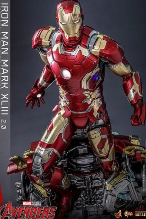 Vengadores: La era de Ultrón Figura Movie Masterpiece Diecast 1/6 Iron Man Mark XLIII (2.0) 32 cm