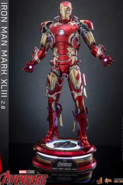 Vengadores: La era de Ultrón Figura Movie Masterpiece Diecast 1/6 Iron Man Mark XLIII (2.0) 32 cm