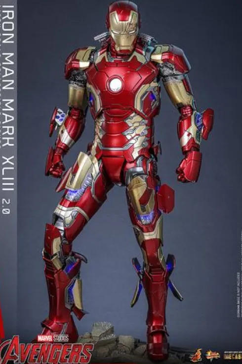 Vengadores: La era de Ultrón Figura Movie Masterpiece Diecast 1/6 Iron Man Mark XLIII (2.0) 32 cm