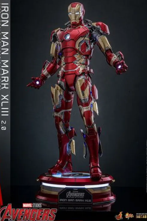 Vengadores: La era de Ultrón Figura Movie Masterpiece Diecast 1/6 Iron Man Mark XLIII (2.0) 32 cm